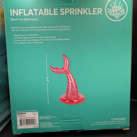 Red Inflatable Sprinkler - Picture 3 of 4